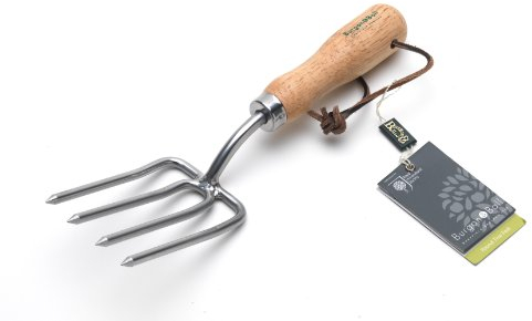 Burgon & Ball GTH/SRFRHS RHS Stainless Steel Round Tined Fork