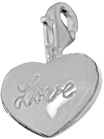 THOMAS SABO Damen-Charm Club-Anhänger Medaillon Herz 925er Sterlingsilber 0812-001-12