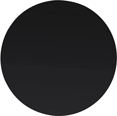 vidaXL Tischplatte aus gehärtetem Glas Rund 600 mm