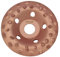 Weischer® - Hartmetall-Schleifscheibe 180 x 22,23 mm | Körnung grob | HM Schleifteller Schleiftopf Frässcheibe Topfschleifer | für Estrich, Beton, Stein, Mauerwerk, Fliesenkleber, Farbe