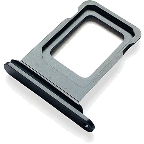 Simkartenhalter (Nano-SIM) für Apple iPhone 12 (A2403), Original Ersatzteil, Schwarz
