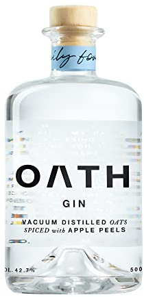 Oath GIN | New Western Style Gin hergestellt in Finnland mit finnischem Hafer und australischen Äpfeln | Von den Profisportlern Valtteri Bottas und Tiffany Cromwell | 1 x 50cl | 42,7% vol