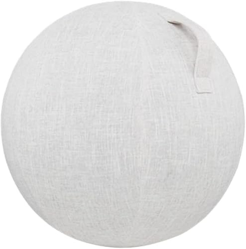 VBVARV 55/65/75 cm Yoga Ball Cover, Gymnastics Ball Cover for Sitting Ball, Fitness Ball, Foldable Seat Balls, Fabric Cover, for Fitness Ball, Pilates, Yoga Ball, Office Ball