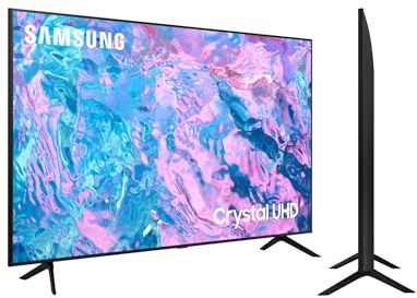 SAMSUNG TV Crystal UHD 2023 43CU7105 - Smart TV de 43, Procesador Crystal UHD, Gaming Hub, Q-Symphony, Diseño AirSlim y Contrast Enhancer con HDR10+