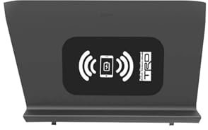 Pizgear Qi-Auto-Wireless-Ladegerät, for Volkswagen, Golf7 CC, TAYRON, Teramont, for Tiguan, for Lavida, Adapter-Schnellladepanel, Telefonhalter Schnellladeplatte(for VW Tiguan)