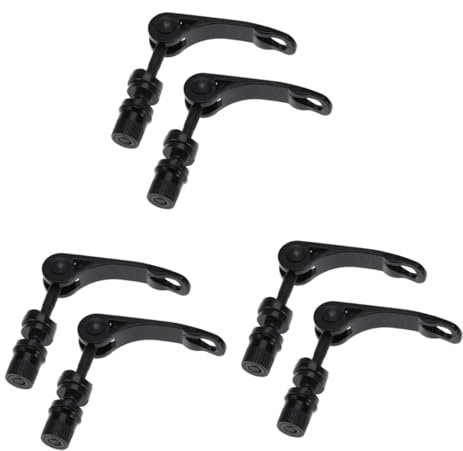 HANABASS 6pcs Quick Release Skewer for Wheel Hub Bike Front Rear Skewer Compatible Road Mountain Bikes for Wheel Installation