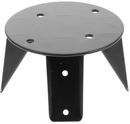 Zerodeko Office Chair Base Heavy Duty Metal Chair Anchor Black Stair Handrail Support Bracket