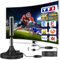 Antenna Tv Interna Amplificata Potente, 2025 Nuova Antenna Tv Interna, 500 Chilometri Di Ricezione A Lungo Raggio Con 360 Gradi Di Spazio Morto（1）