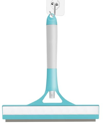 Spray Squeegee For Window Cleaning – Handheld Glass Scrubber, Bathroom Spray Wiper | Mirror Spray Cleaning Tool, Transparent Surfaces Wand, Shower Glass Squeegee For Door Panel And Fog- Mirror Use