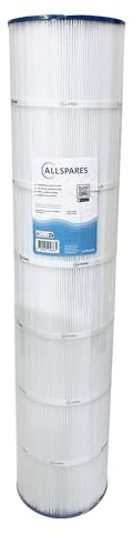 AllSpares Filtro de agua para jacuzzi/piscina, cartucho de filtro adecuado para Hayward Swim Clear Plus CX1280XRE / C5025 / C5030 | Ø178 x 833 mm