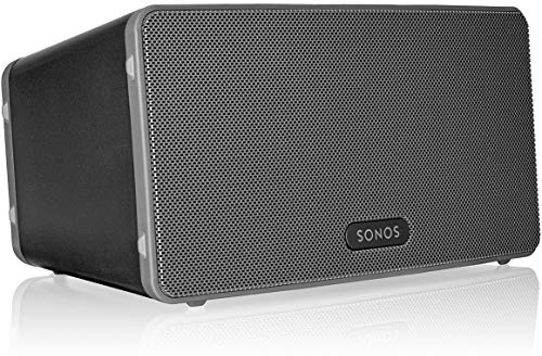 Sonos Play:3 Enceinte sans-fil multiroom wifi, haut-parleur hifi connecté pour diffuser votre musique préférée à partir de votre téléphone (iPhone, Android), tablette et ordinateur PC/Mac - Noir