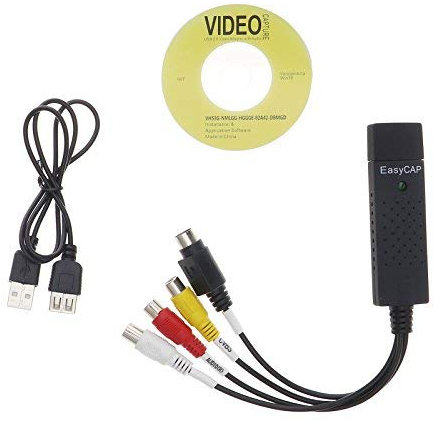 ENET EasyCAP Audio Video USB Video Capture Card VHS VCR TV to DVD Converter Adapter