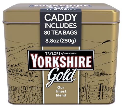 Yorkshire Gold Tea Caddy 80 Bags