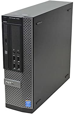 PC Fisso DELL Optiplex 7020 SFF Windows 11 Pro | Core i3 3.5GHz | SSD interfaccia Seriale RS232 COM MCN Lettore DVD Computer Desktop Aziendale Ufficio Industria (Ricondizionato) (16GB RAM SSD 240GB)