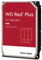 WD Red Plus interne Festplatte NAS 8 TB (3,5'', Workload-Rate 180 TB/Jahr, 5.640 U/min, 128 MB Cache, NASware-Firmware für Kompatibilität, 8 Bays) Rot