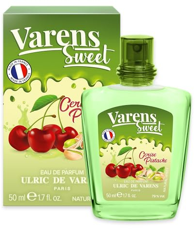 ULRIC DE VARENS - Eau de Parfum Varens Sweet Cerise Pistache - Fruité, Gourmand - Parfum Femme - Vaporisateur - Made in France - 50 ml