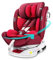 LETTAS 360 Rotation Baby Car Seat with Isofix Group 0+1/2/3 (0-36 kg, 0-12 Years) Maximum Recline 165° for Rear Facing, SIPS