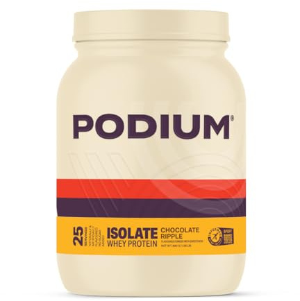Podium Nutrition, Whey Protein Powder, Chocolate Ripple, 25 Servings, 25G Protein Per Serving, Gluten Free