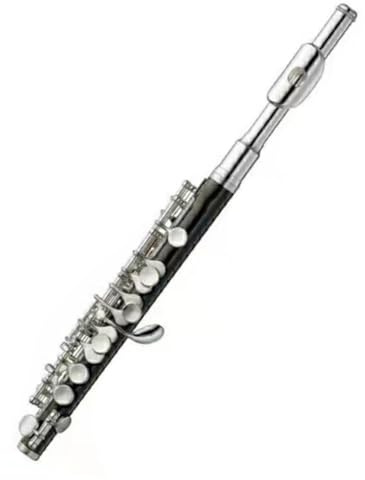 Classic Flûte Traversière Instrument Piccolo Clé C Bakélite Piccolo Cuivre Blanc Clés Plaquées Argent Pour Débutants Et Performances Professionnelles