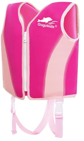 Gogokids Kids Swim Vest - Baby Folat Swim Training Jacket Toddler Buoyancy Swimsuit Swimwear Children Swimming Equipment for 3-6 years / 19-30 kg Boys Girls
