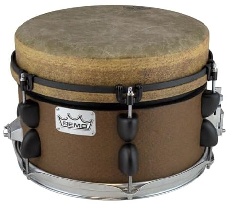 Remo Mondo Snare Drum - 9 x 12-inch - Brown Earth