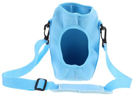 VICASKY Housse de bouteille d'eau pour sangle croisée antidérapante pour le sport, le camping et le fitness en plein air, isolation robuste de la bouteille