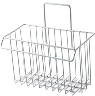 OFFIGAM Estantes De Cocina De Hierro Forjado Organizador Para Esponja y Paño De Cocina Cesta Colgante Escurridor Estante De Almacenamiento Para Escurreplatos y Rejilla Fregadero