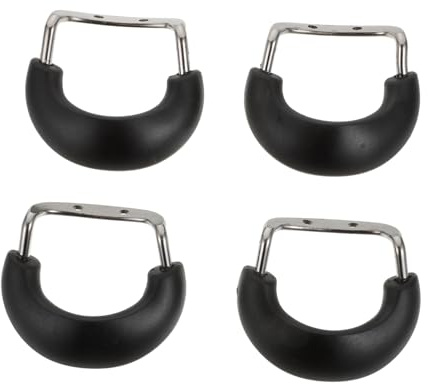 TOYZFRIENDY 4 piezas Asas Laterales para Ollas de Acero Inoxidable Diseño Antideslizante Repuesto para Cacerolas y Ollas Grandes Accesorio de Cocina Fácil de Instalar y Cómodo Agarre