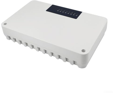 Controllo del riscaldamento centralizzato multitzone, CCT-25/CCT-28 con termostato a 5/8 canali, display, per riscaldamento a pavimento e acqua calda, compatibile con attuatori a valvola fino a 3 NC