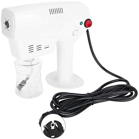 Pistola de vapor multifuncional nano para el cabello, vaporizador de color con depósito de 260 ml, para peluquería y uso privado (enchufe de la UE)