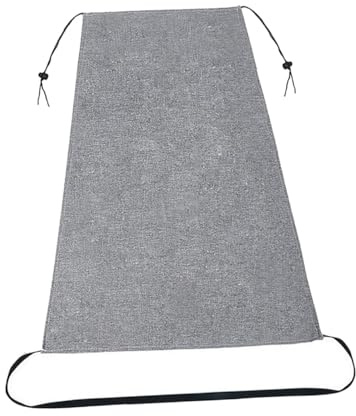WEKADRIN Housse de Protection Solaire pour Poussette Léger et Respirant Anti-uv Accessoire Pratique pour Ombrage Extérieur Gris