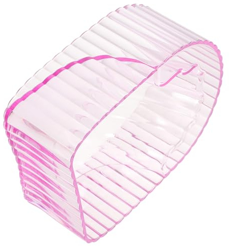 OSALADI Cuenco de Acrílico Rosa para Manicura Práctico y Seguro para Uñas Postizas en Salón Profesional de Uñas