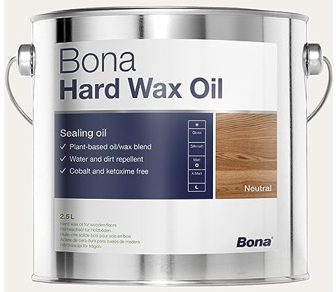 Bona Hartwachsöl 2,5 Liter extramatt, Hard Wax Oil