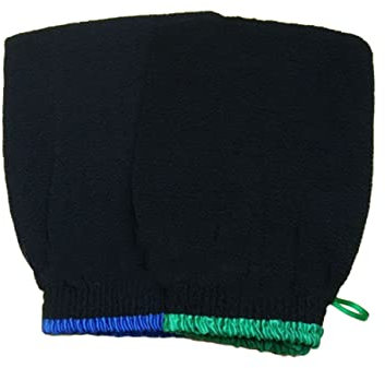 POPETPOP 2st Brauner Für Den Rücken Bräunungshandschuh Für Den Rücken Dusch-peeling Der Überhandschuh Handschuhe Zum Sonnenbräunen Fausthandschuh Badehandschuhe Badetuch Gesicht