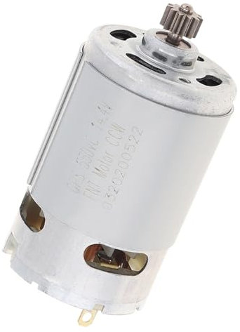 RS550 DC Motor High Speed Micro Motor with 11 Teeth 14.4V 24500 RPM High Torque Gear Box for Cordless Charge Drill Screwdriver