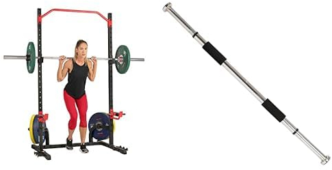 Sunny Health & Fitness Power Zone Hockstellung SF-XF9931 + Klimmzugstange NO. 025