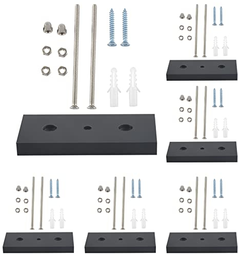 Kcvzitrds 6 Packungen Skateboard Schwimmend Deck Bildschirm Wand Halterung Gestell Halter AufhäNger Passend Haus Lagerung Bildschirm