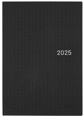 Hobonichi Techo HON [Englisch/A5 Size/Januar 2025 Start/Planer] Paper Series: Schwarzes Gingham