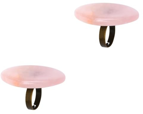 NOLITOY 2piezas Placa De Exhibición De Uñas De Agata Portátil Herramienta De Manicura Creativa De Color Multifuncional Para Mostrar Tips De Uñas Para Uso Casa y Tiendas Rosa
