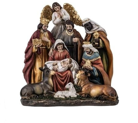 Inmaculada Romero IR Misterio Nacimiento Belén Navidad monopieza 15 cm. Figura Reyes Magos Niño Jesús Virgen María