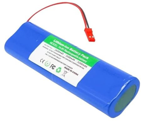 Batería De Litio De 14,8 V, 2800mAh, 3500mAh, Compatible con Batería De Aspiradora Robot ILIFE V5 V5s V50 V3 Plus V3s Pro Ilife V5s Pro(3200mAh)