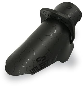 Unleazhed Schraubbares Schutzblech | M01 Bolt On Mudguard | Für Fox 34*,36*,38 | Rockshox Zeb, Domain, Lyrik, Pike (Beschreibung beachten) | Made in Germany