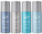Designer Fragrances 4 Pack Mixed Bundle Men's Body Spray Deodorant Cans - For Instant Freshness on The Go - Long Lasting Smell - Great Male Gift Sets - 150ml