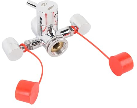 Plyisty 360 Grados Boquilla Giratoria Estación de Eyewash Faucet Montada en el Kit de Lavado de Ojos Fáciles de Usar para Laboratorios Acero Inoxidable Adecuado para Sitios Industriales