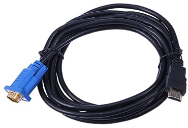 OSALADI Adaptateur Numérique vers Vga Mâle Broches Connecteur Doré Câble vers Vga sans Puce Intégrée