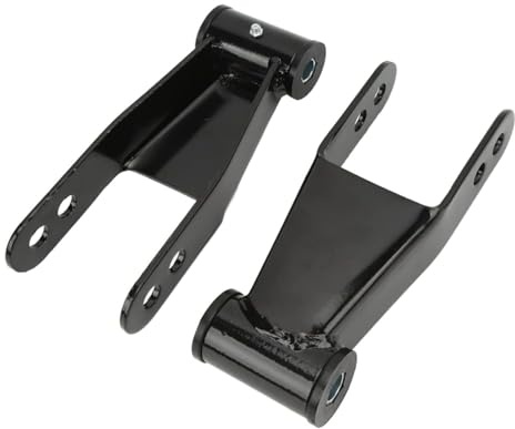 For Cherokee for XJ for kit di sollevamento con grillo regolabile in lega di acciaio for sospensioni posteriori, 2 pezzi for veicoli fuoristrada