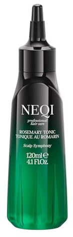 NEQI Tónico Romero Cuero Cabelludo – Scalp Symphony con Copper Tripéptidos – Cuidado Cuero Cabelludo, Aceite Cuero Cabelludo, Romero Cabello, Scalp Oil, Todos los Tipos, Vegano – 120ml