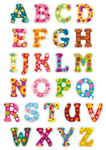 CTOP kreative Freizeitgestaltung - Aufkleber Alphabet 2-52 Stück