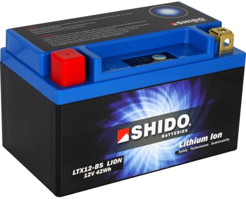 SHIDO LTX12-BS LION -S- Batterie Lithium, Ion Blau (Preis inkl. EUR 7,50 Pfand)