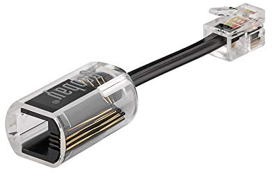 Goobay 58856 Dispositivo di Antiattorcigliamento, Nero/Trasparenza, 0.03m Lunghezza del Cavo